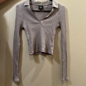 Urban Outfitters Women’s “Ribbed Collar Top”